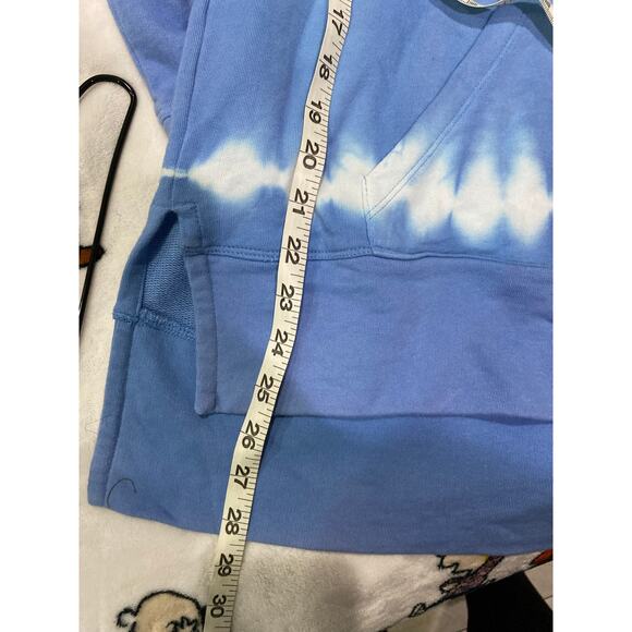 Vineyard Vines Women's Pullover Hoodie Blue Tie Dye Size Small - Picture 8 of 10